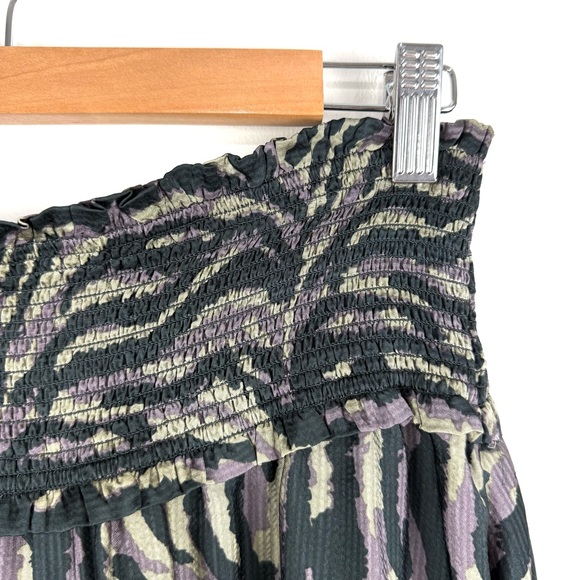 Rails Addison Layered Mini Skirt Olive Bengal Sz L NWT - Picture 5 of 8